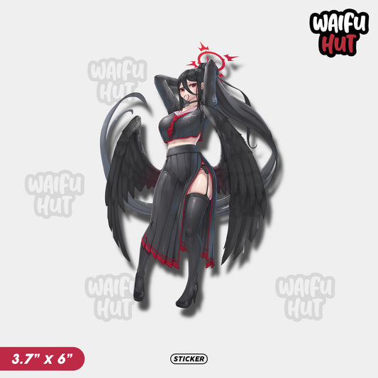 Wet Trinity Student Full Body Sticker