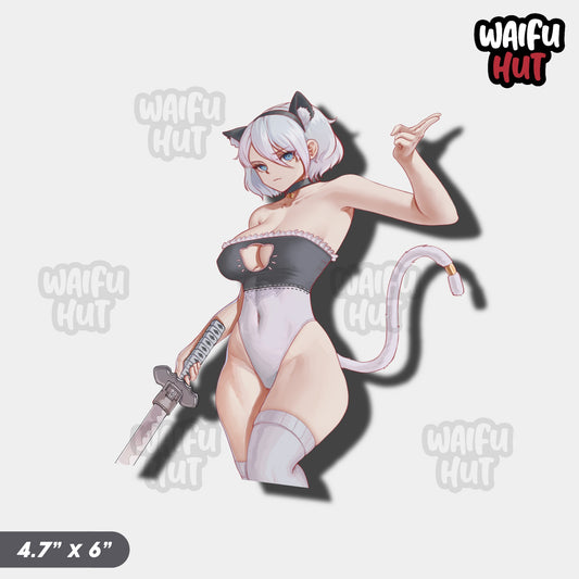 2B Kitty Sticker