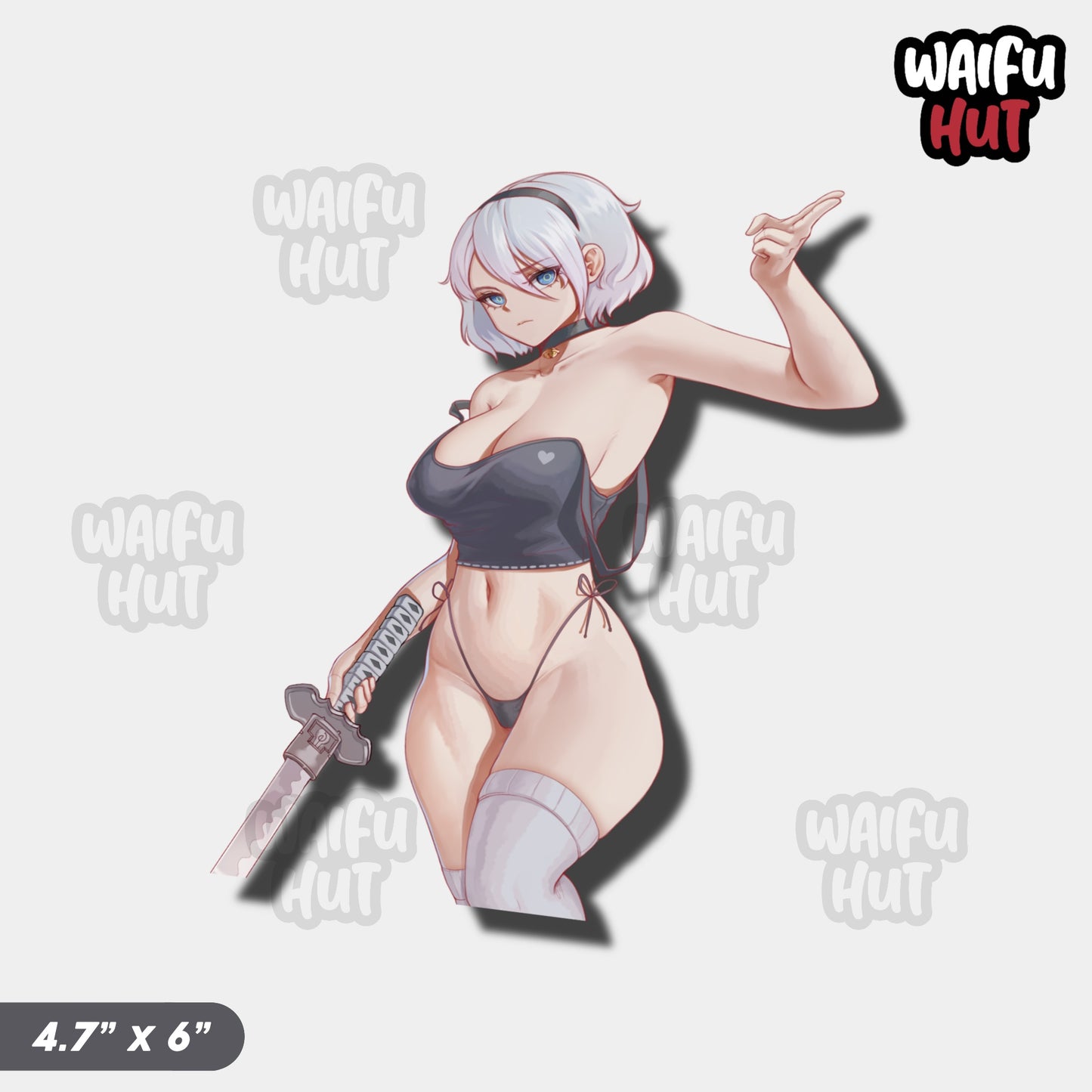 2B Sleepy Sticker