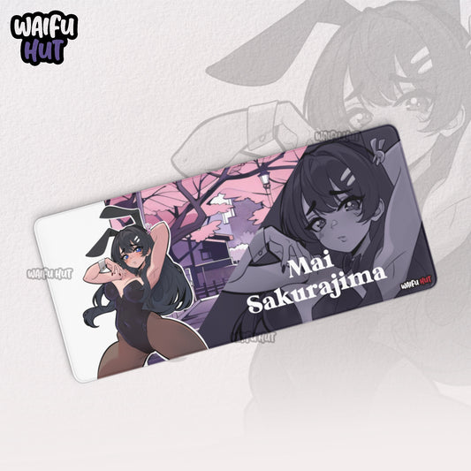 Bunny Girl Desk Mat