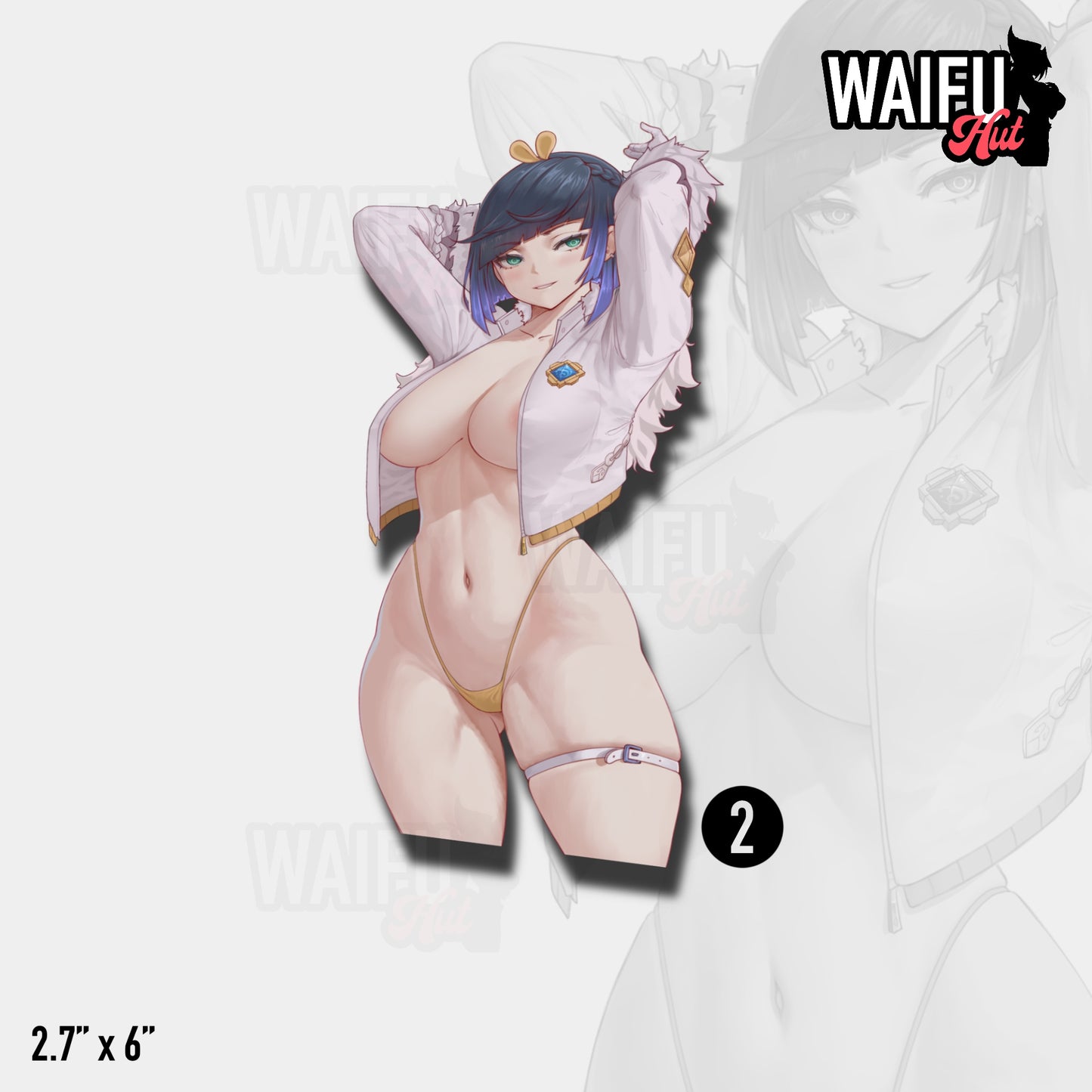 Night Orchid Sticker